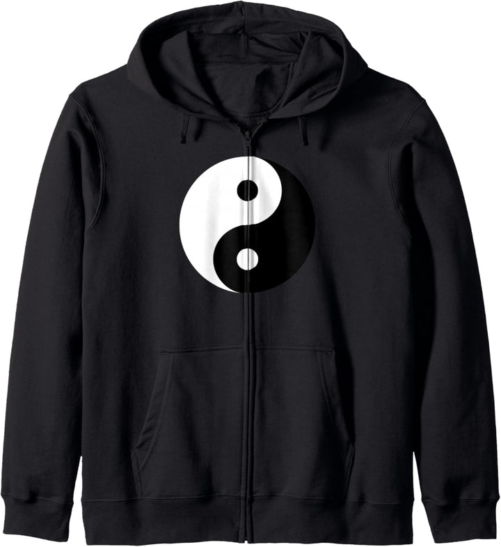 Yin Yang Kapuzenjacke