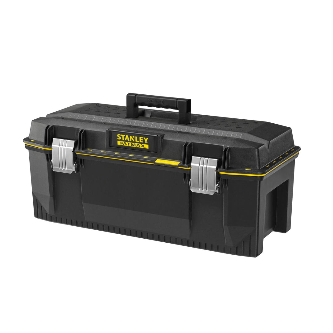 Stanley FatMax Werkzeugbox (71 x 31 x 29 cm, spritzwassergeschützer Koffer, robuste nicht-rostende M