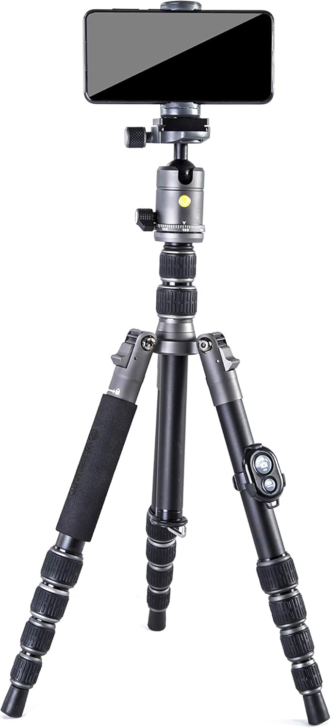 Vanguard VEO 3GO 235AB - Reisestativ aus Aluminium, Silber Tripod, Tripod