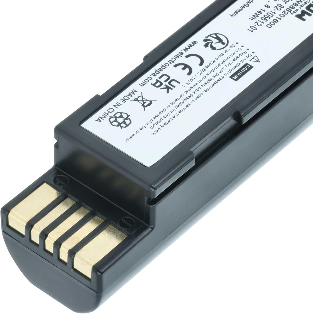 vhbw Akku Ersatz für Zebra 82-166537-01, BTRY-36IAB0E-00 für Barcodescanner POS (2200mAh, 3,7V, Li-I