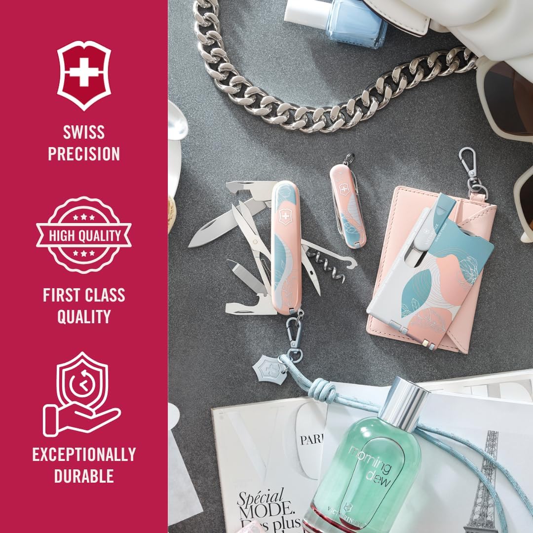 Victorinox Taschenmesser Companion, 16 Funktionen, Swiss Made, Multitool für Frauen, Inkl. Geschenkb