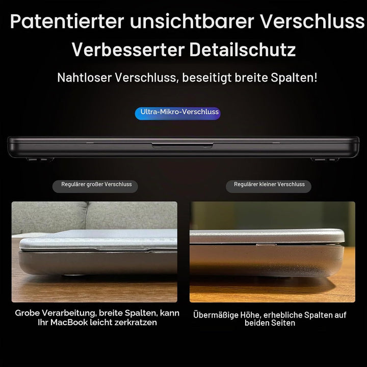 soonjet Kompatibel mit MacBook Pro 16 Zoll Hülle 2024–2021 M4- M1 Pro/Max [100% übereinstimmende Ori