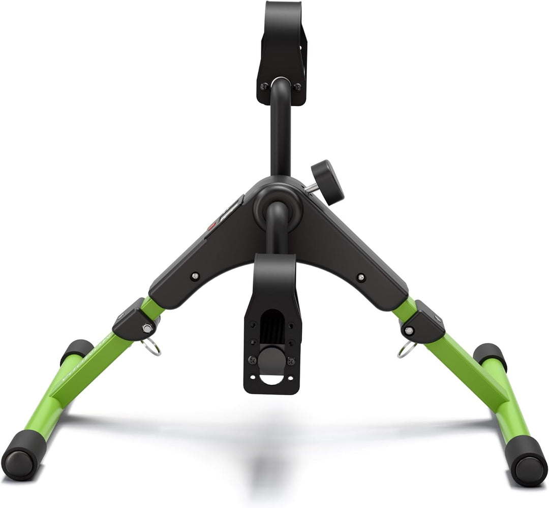 Mini Fahrrad Pedal Trainer für Arm- und Beintrainer Heimtrainer mit LCD-Monitor Grün, Grün