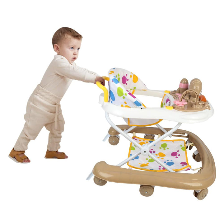 Lauflernhilfe für Babys, Jungen, Mädchen, mitwachsend, 3-in-1, faltbare Baby-Lauflernhilfe mit 3 höh