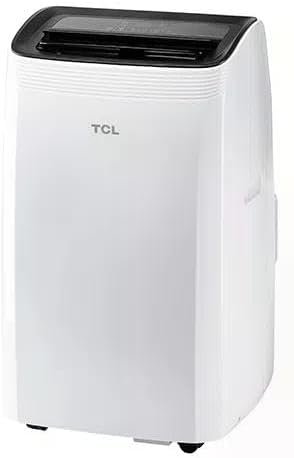 TCL Mobile Klimaanlage 9000 BTU TAC-09CPB/NZWHE Kühlen, Heizen, Entfeuchten, 24h-Timer, inkl. Abluft