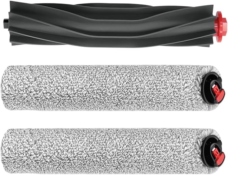 1 Rollbürste mit 2 Rollen Wischmopp Kit Ersatzteil für eufy Zubehör Kit für Omni S1 Pro, S1