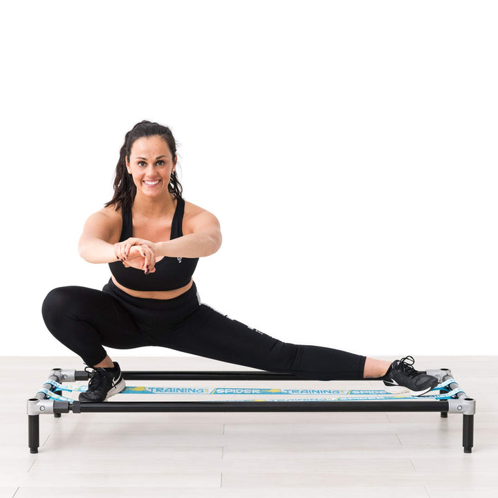 SPIDER SLACKLINE SIS02 - Slackgym - Indoor Slackline mit Verstellbaren Parallelen Lines - Wie im Fit