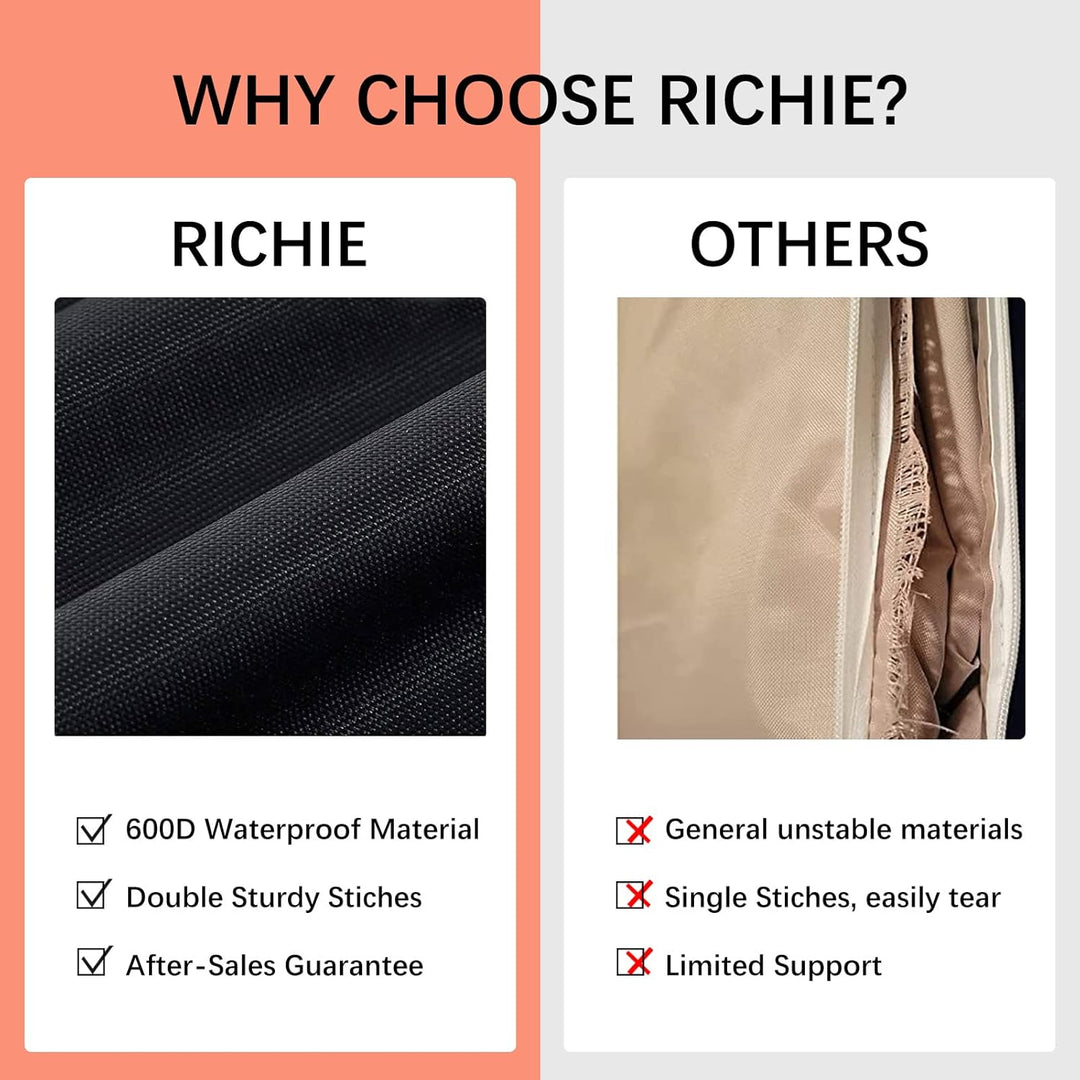 Sonnenschirmhülle Terrassenschirm Abdeckungen für Sonnenschirm 153x30x30cm Wasserdicht Reissfest 600