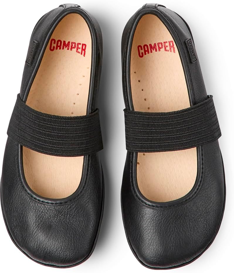 Camper Jungen Mädchen Right Geschlossene Sandalen 25 EU Schwarz, 25 EU Schwarz