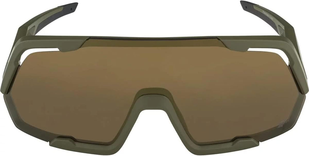 ALPINA Unisex Sport- & Fahrradbrille Sportbrille (1er Pack) Einheitsgrösse olive matt, Einheitsgröss