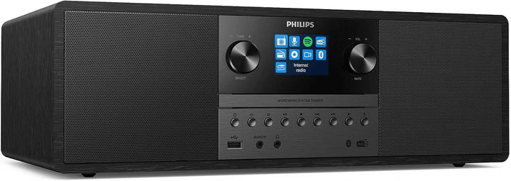 Philips M6805/10 Mini Stereoanlage mit CD und Bluetooth (Internet Radio DAB+/UKW, USB, Spotify Conne