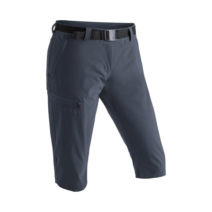 Maier Sports Inara Slim 3/4, Damen Wanderhose, Wasserabweisende Dreiviertelhose für Trekking und Hik