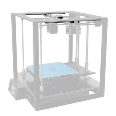 Twotrees MGN9H 500mm Lineare Gleitführungsschiene mit MGN9H Lagerstahlwagenblock für CoryXY DIY 3D-D