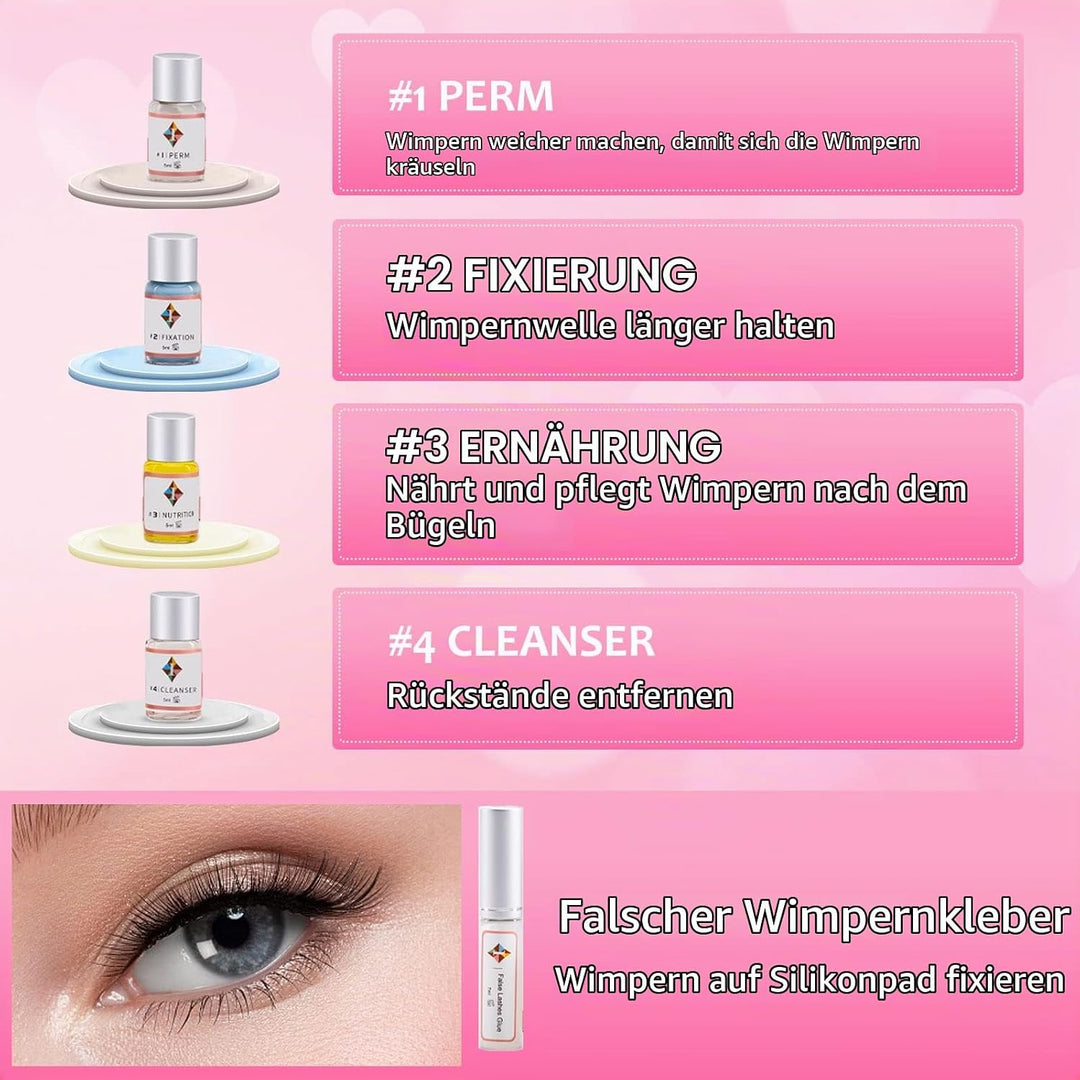 Bestauty Wimpernlifting Set, 2024 Aktualisiertes Lash Lift Kit, Wimpernwelle Lash Lifting Set, Profe