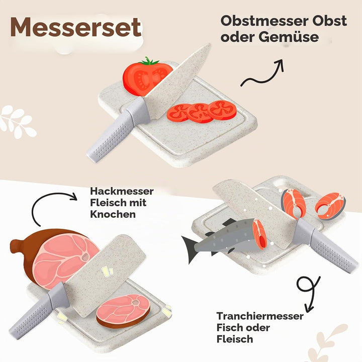 Kinderküche Zubehör, Matschküche Kinder Outdoor, Spielküche Zubehör, Topfset Kochgeschirr, Küchen Sp