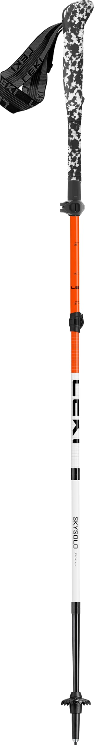 LEKI Skysolo FX Carbon Neonorange-white-black 120 - 140 cm, Neonorange-white-black 120 - 140 cm