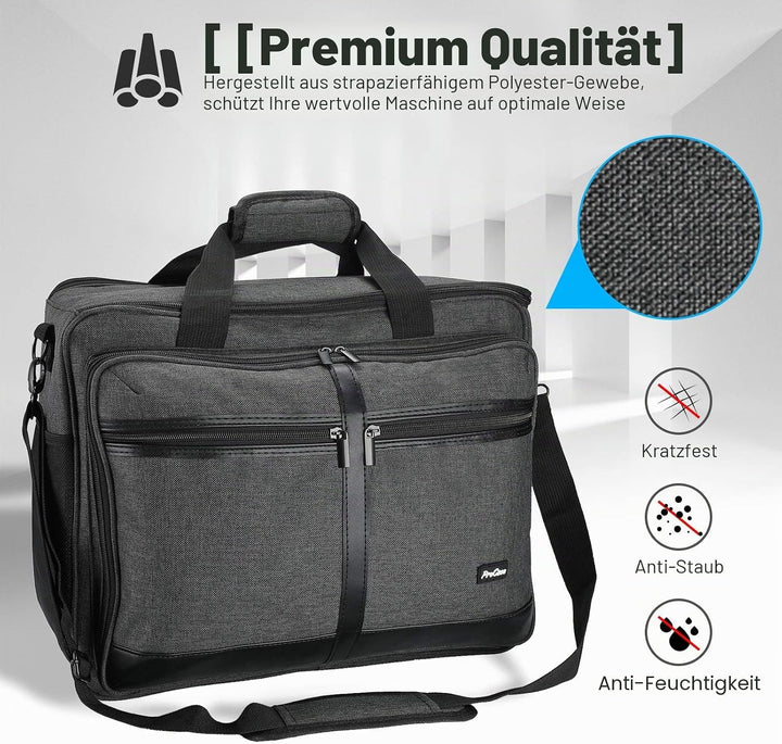 ProCase Nähmaschinentasche Universal Tasche für Nähmaschinen Singer Brother und Janome Nähutensilien