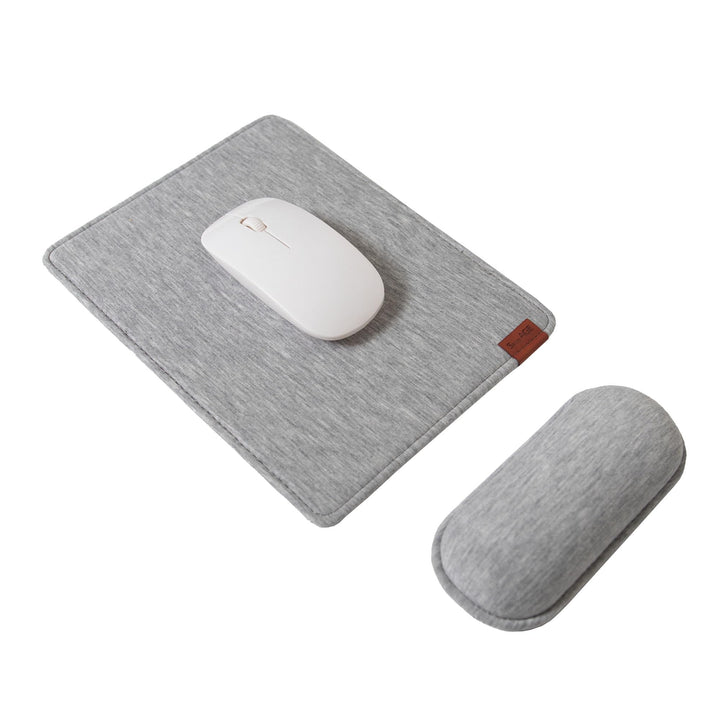 SenseAGE Mauspad mit Handauflage | 24x18 cm ergonomisches Mousepad Handgelenkauflage Set | Mausunter
