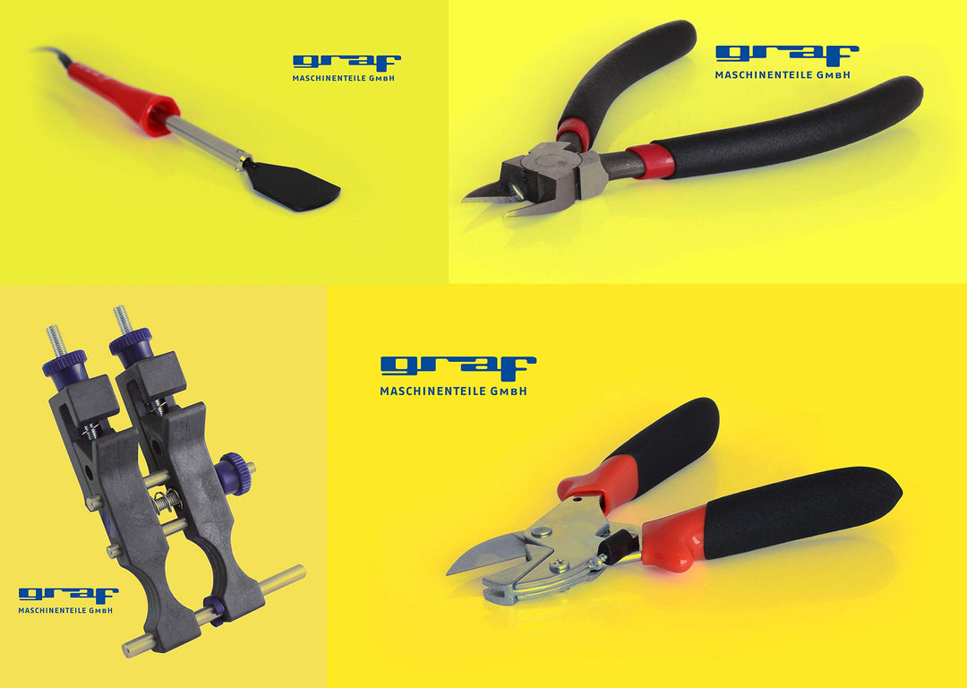 Schweiss-Set für PU Rundriemen **bis** Ø 8mm inkl. Schweissgerät für PU Rundriemen