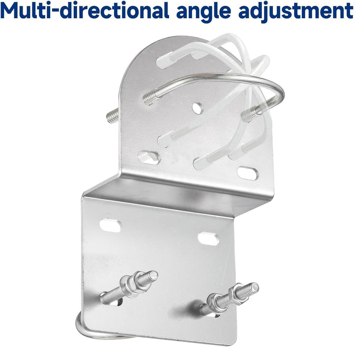 Bingfu Antennenmast-Montagehalterungen an der Wand, Mastklemme, rostfreies Hardware-Zubehör, Halteru