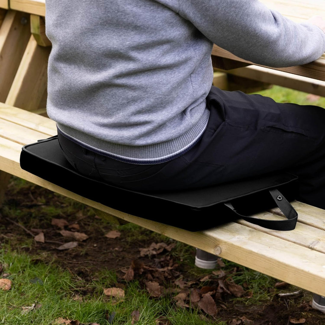 BLOSTM Extra dicke Garten-Knieunterlage – grosse, faltbare Garten-Knieunterlage mit Griffen – wasser