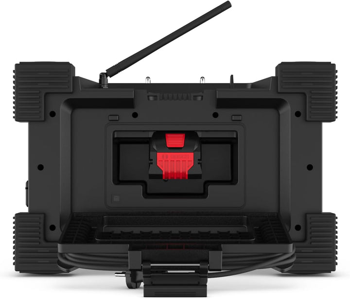 PerfectPro Baustellenradio ROCKHART 18V, AMPShare - Powered by Bosch Professional, DAB+ und FM, Blue