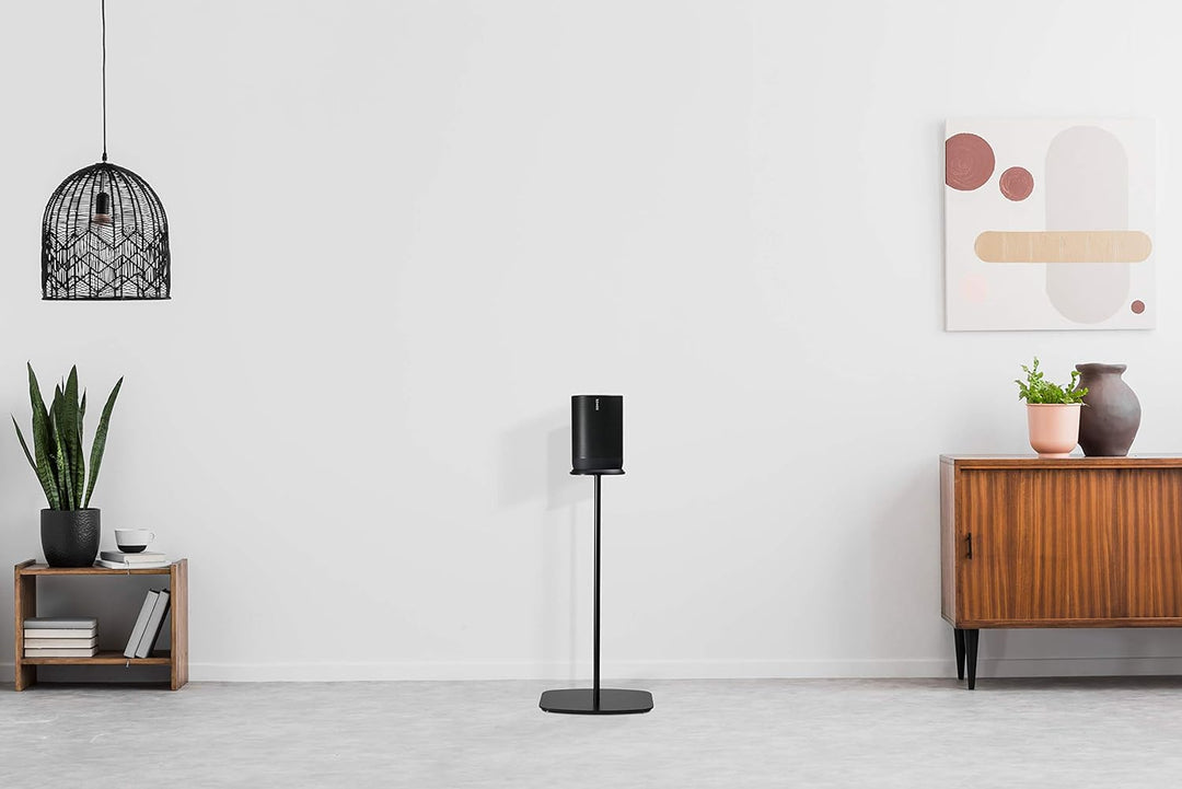 Flexson Bodenständer für Sonos Move - Schwarz, Bodenständer