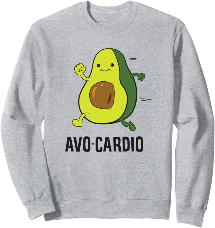Avocado Avocardio Gym Fitness Übung Avocado Sweatshirt