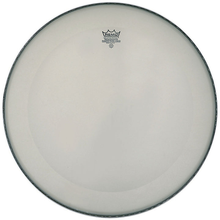 Remo Schlagzeugfell Powerstroke 3 Renaissance Bassdrum 22" P3-1022-RA, 22"
