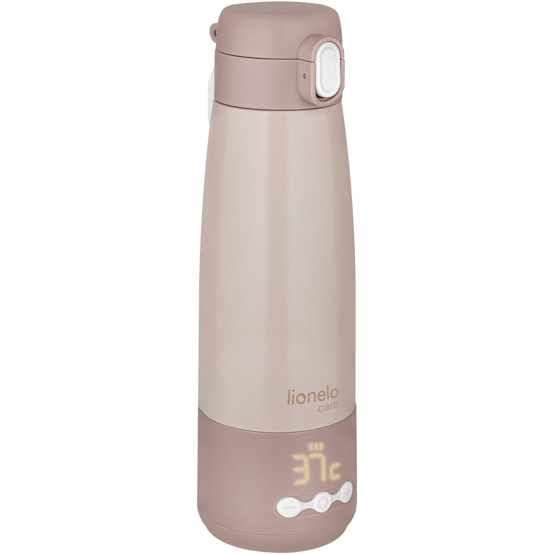 Lionelo Thermup Bottle tragbarer Babyflaschenwärmer für unterwegs, kabellos, Thermosflasche mit Heiz