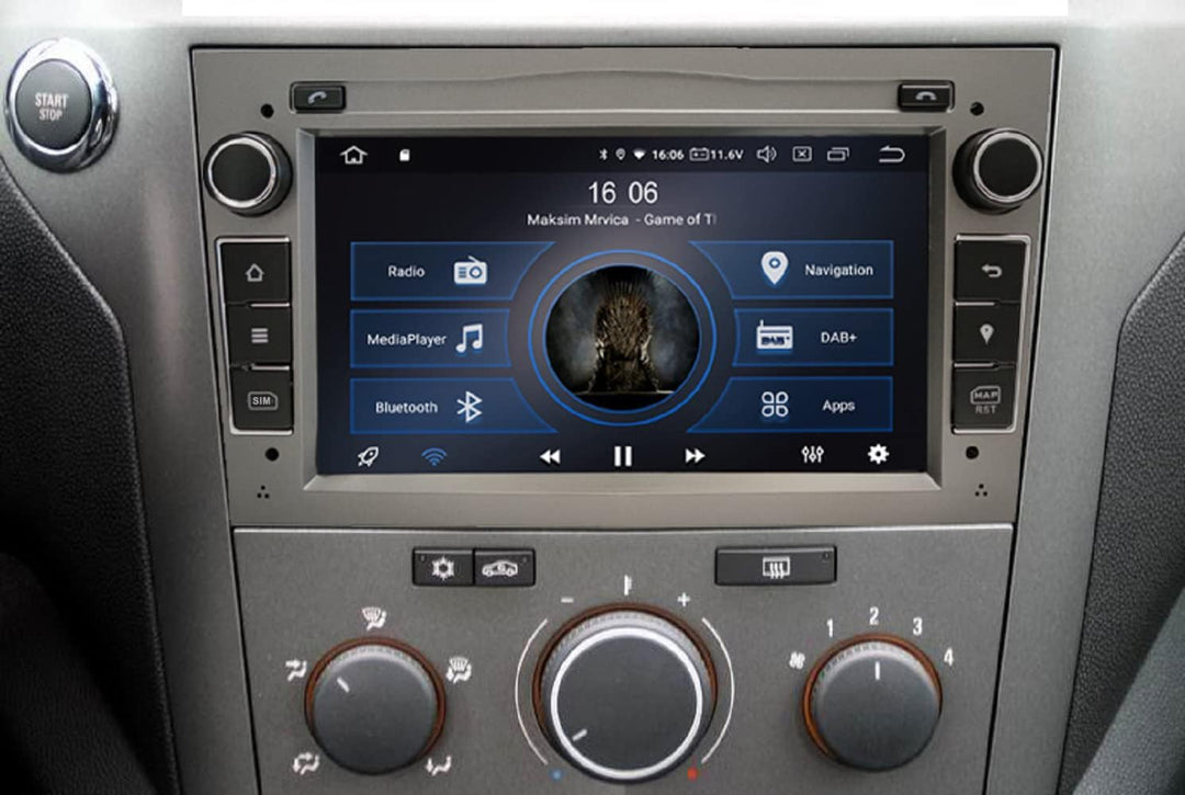 M.I.C. AO7 Android 12 Autoradio mit navi Qualcomm 665 4G+64G Ersatz für Opel Antara Astra h Combo Co