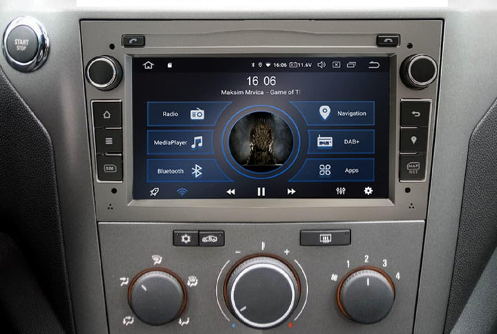 M.I.C. AO7 Android 12 Autoradio mit navi Qualcomm 665 4G+64G Ersatz für Opel Antara Astra h Combo Co