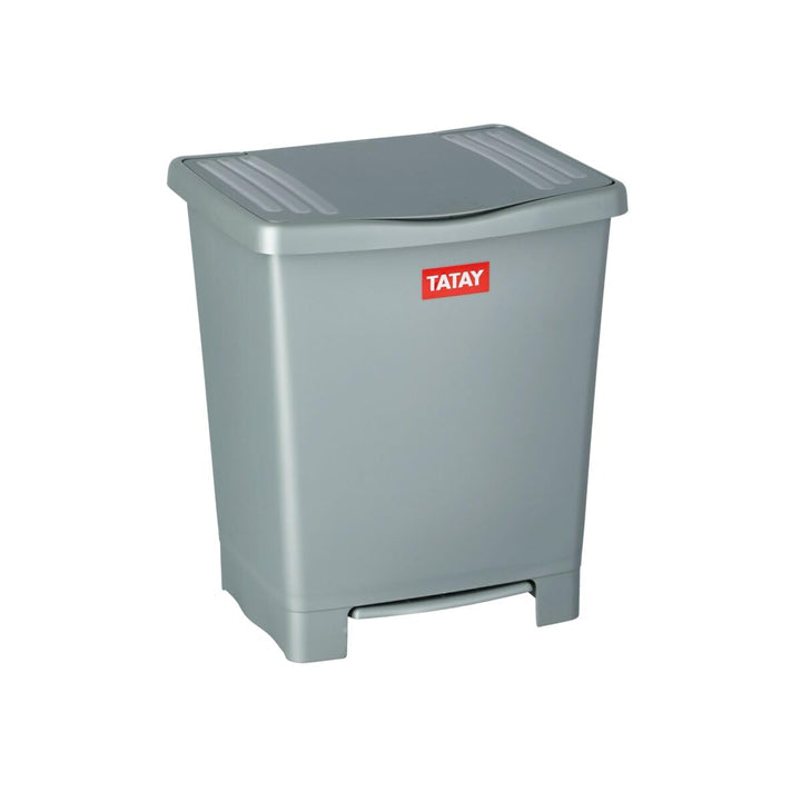 TATAY Millenium Mülleimer mit Pedal 21L | Mattes Finish | Innen und Aussen | Für 20–30L Beutel | BPA