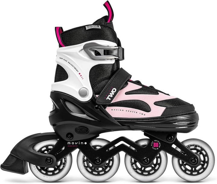 Movino Inline Skates | Cruzer B2/B3/Two | Verstellbare Rollschuhe | Damen Mädchen Jungen Inliner | I