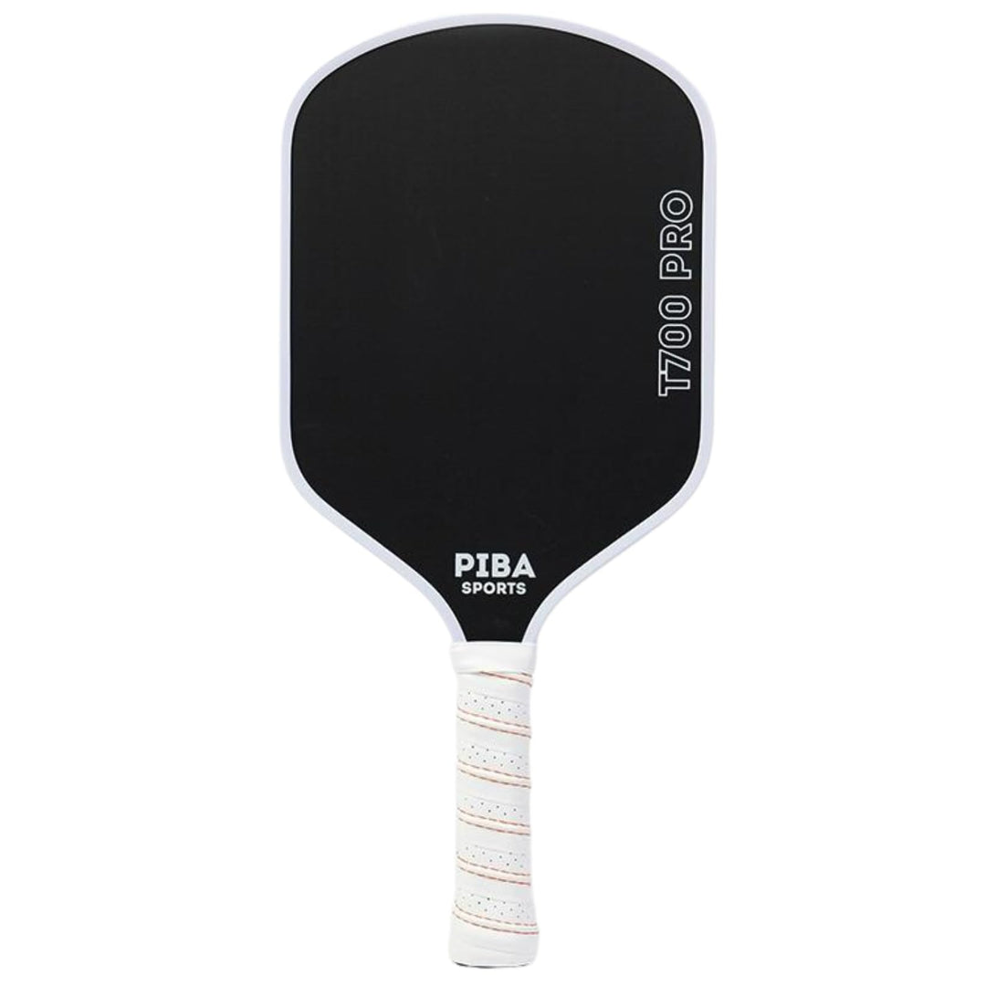 PRO Pickleball Schläger – T700 Carbon, 16mm Honeycomb, Angeraute Oberfläche für Top Spin, Verlängert