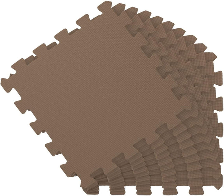 LittleTom Spielmatte Baby Puzzlematte - 9 Matten je 30x30x1 cm Krabbelmatte 90x90 cm Bodenmatte Kind