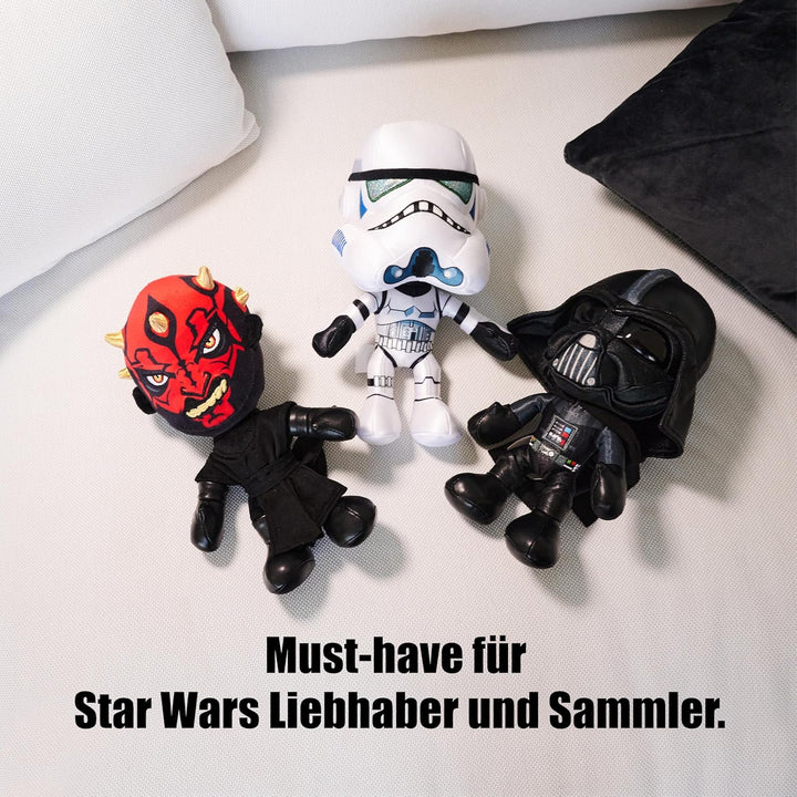 Disney Star Wars Darth Vader Plüschfigur 25 cm – Kuscheltier Sith Lord zum Sammeln und Spielen, weic