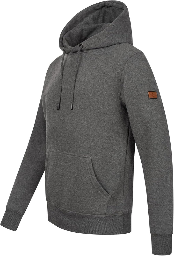 Rock Creek Herren Kapuzenpullover Hoodie H-340, Dunkelgrau