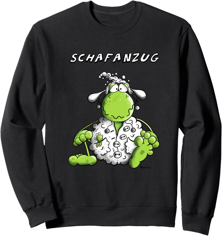 Frosch Im Schafanzug T Shirt Gute Nacht Tiermotiv Wortspiel Sweatshirt