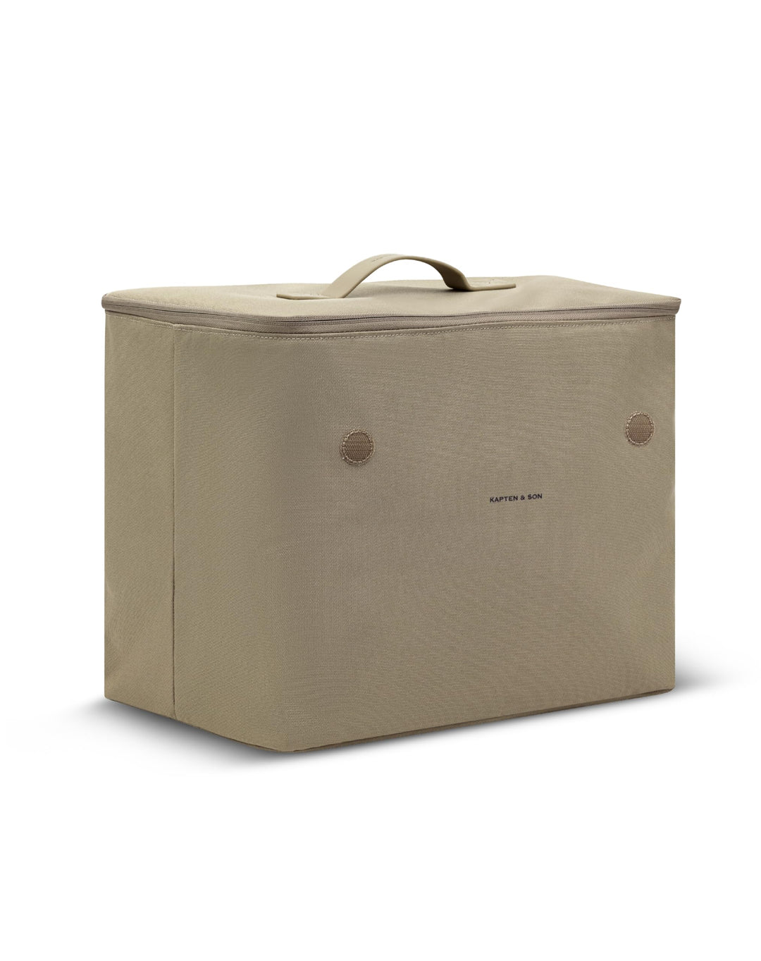 Kapten & Son Vaasa Cooling Inlay Large Khaki | 25L Thermotasche aus recyceltem PET für Shopping Bask