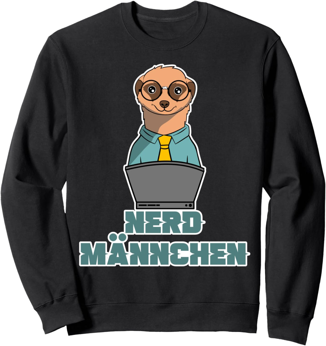 Erdmännchen Surikate Scharrtier Afrika Zoo NERDmännchen Sweatshirt