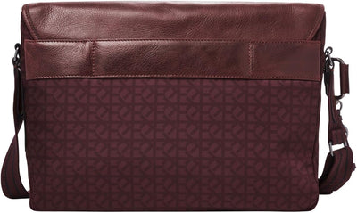 Fossil - Greenville Messenger Burgundy Leder für Herren MBG9577540