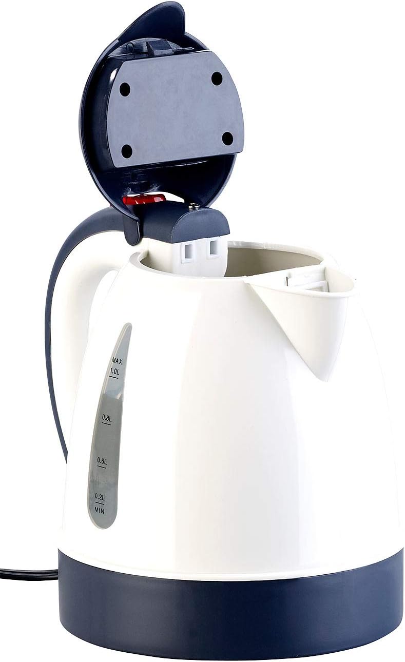 Lescars Wasserkocher 24 Volt Lkw: Lkw- und Wohnmobil-Wasserkocher für 24-V-Anschluss, 240 Watt, 800
