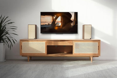 Klipsch The Sevens Aktiv-Lautsprecher (Paar) - Titan LTS Belüfteter Hochtöner, Bluetooth Wireless Ve