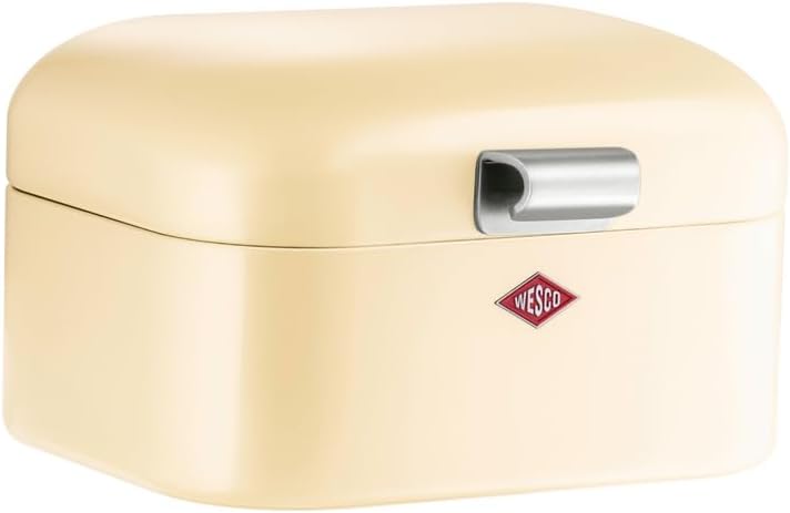 Wesco 326292 235 001 Mini Grandy Brotkasten 17 x 18 x 12cm (L/B/H) Mandel, Mandel