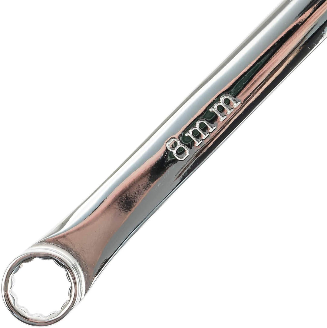 Asta Doppelringschlüssel Extra Lang Schraubenschlüssel Doppel Ringschlüssel (SW 8 x 10 mm)
