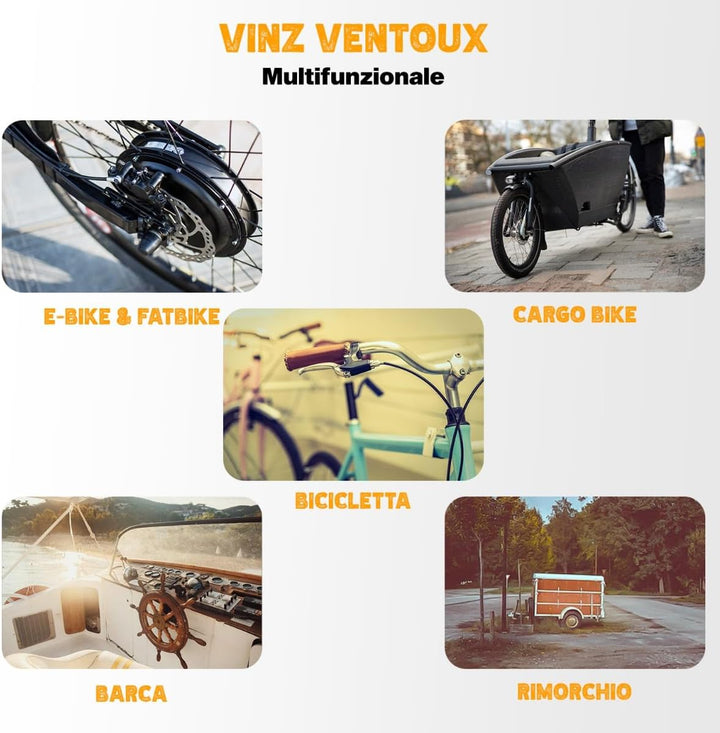 VINZ Ventoux Fahrradschloss Mit Schlüssel ø6mm | Kettenschloss für Fahrrad E-bike | Panzerschloss au