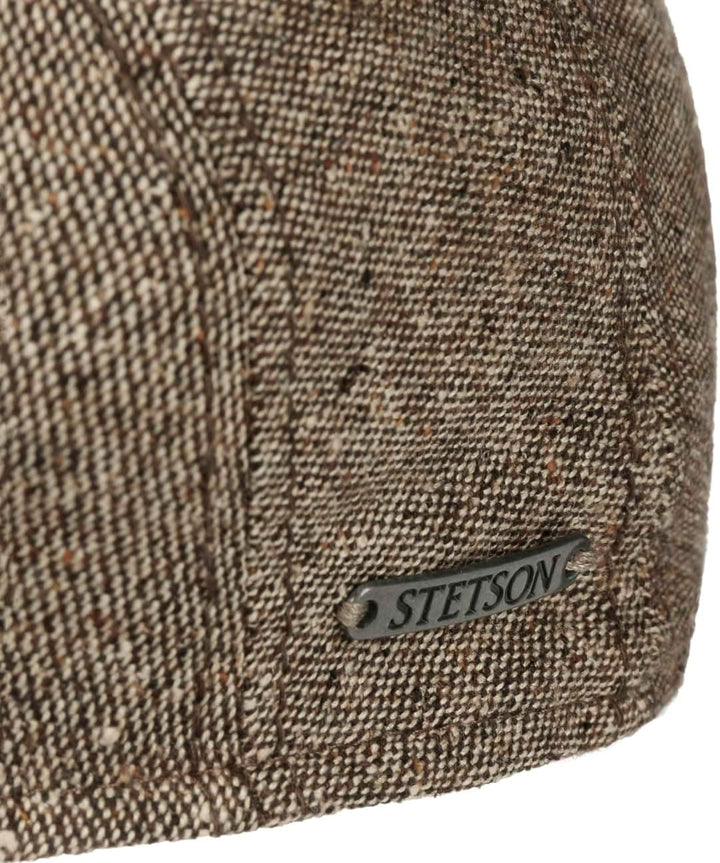 Stetson Donegal Colour Spots Flatcap - Zeitlose Schirmmütze - Klassische Form - Cap in Seiden-Wollmi