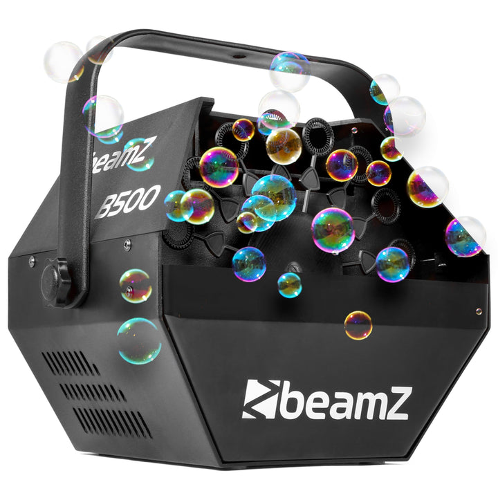 BeamZ B500 - Automatische Seifenblasenmaschine Hochzeit Seifenblasen Maschine, 24 Rotationen pro Min