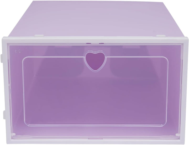 Schuhkarton 20er Set – Schuhbox Klappdeckel mit transparentem Fenster, stapelbar für 23×33×14 cm Sne